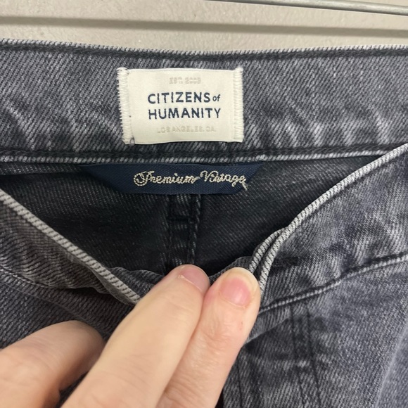 Citizens of Humanity Women's Emerson Jeans in grey, sz 28 - Picture 7 of 10